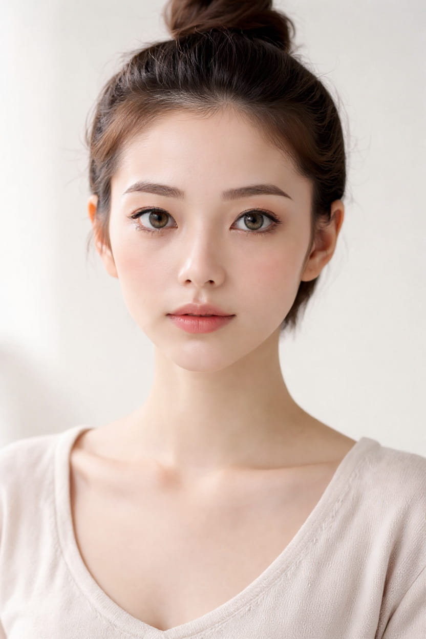 Messy Bun hairstyle preview