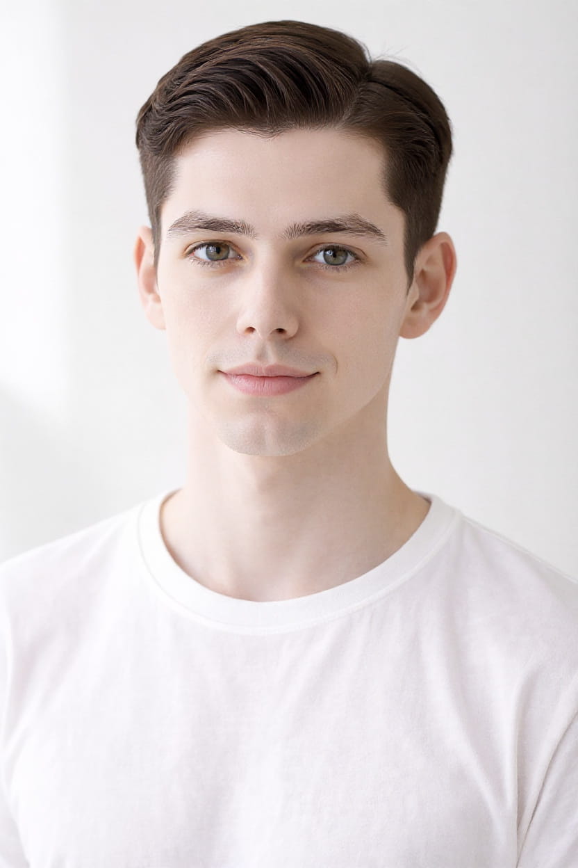 Slicked Back hairstyle preview