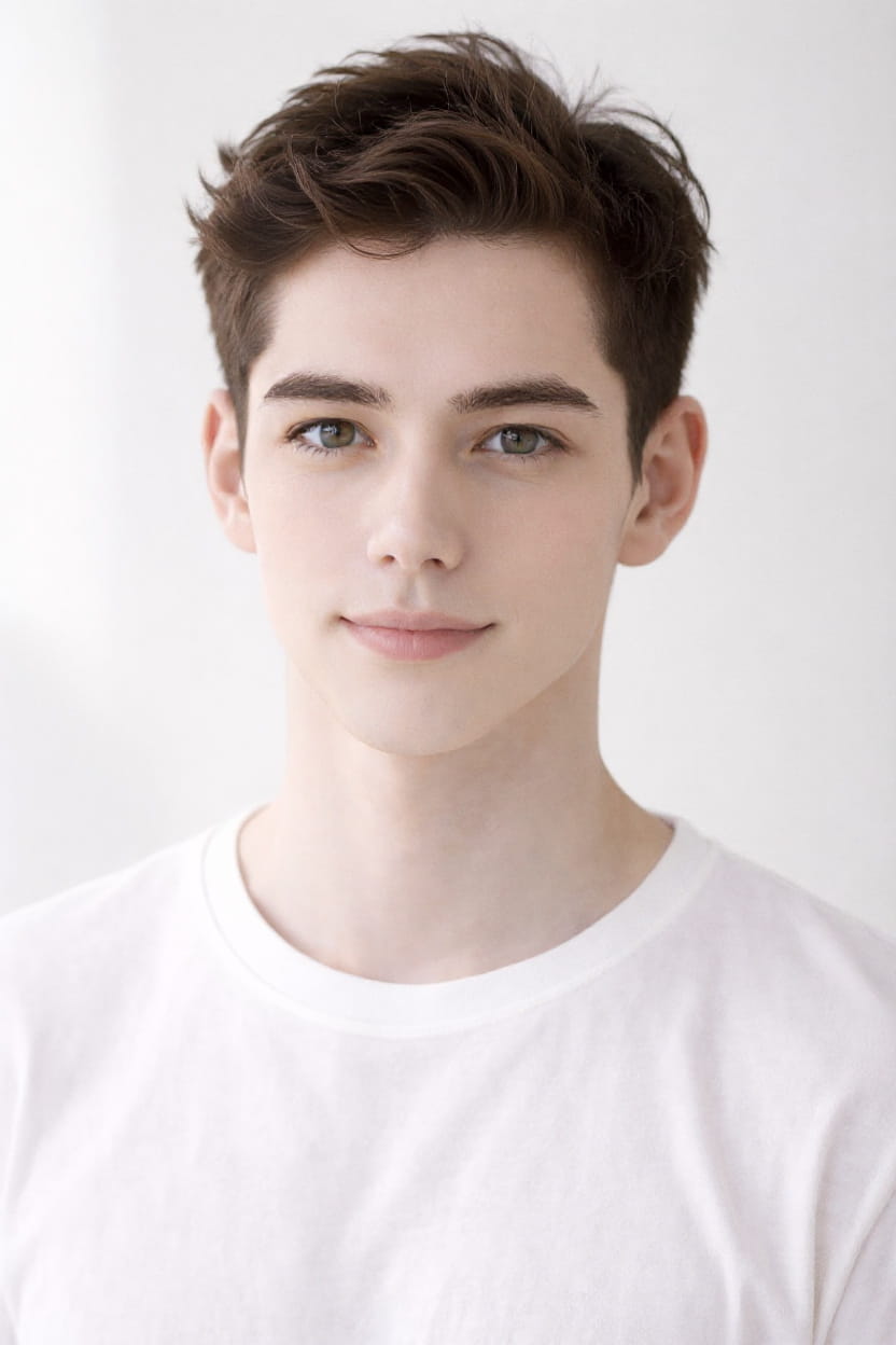 Tousled hairstyle preview