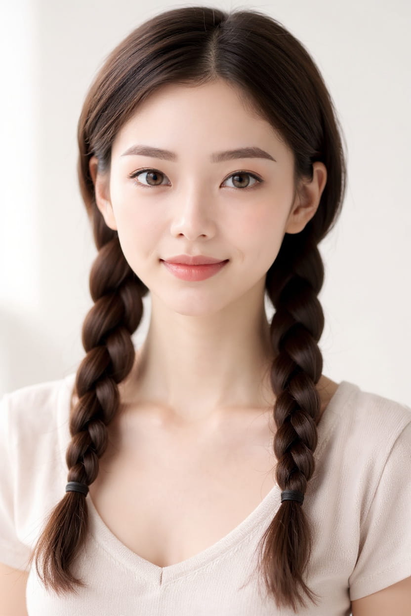 Waterfall Braid hairstyle preview